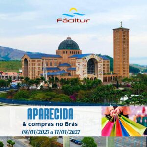 Aparecida / Caminho do Rosário & Compras no Brás📿✨🙏🏼🛍️ - Janeiro 2027