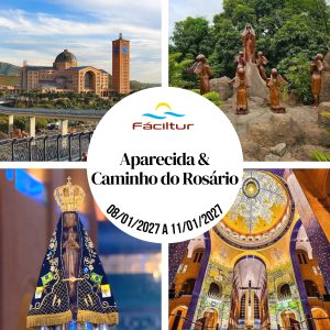 Aparecida / Caminho do Rosário & Compras no Brás📿✨🙏🏼🛍️ - Janeiro 2027