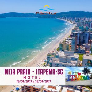 Meia Praia em Hotel - Janeiro 2027